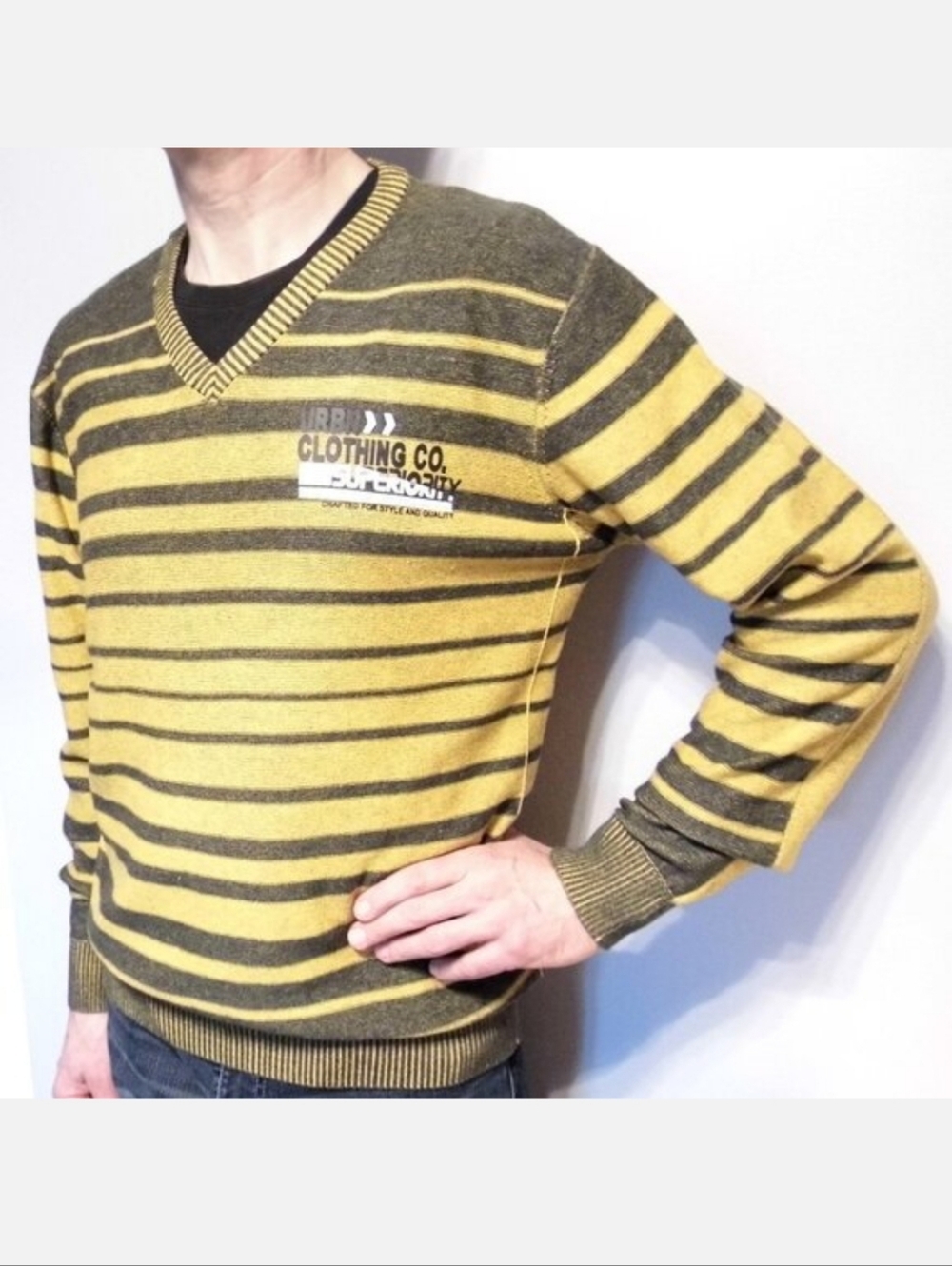 SUBCULTURE Men's sweater size L - Picture 2 of 10